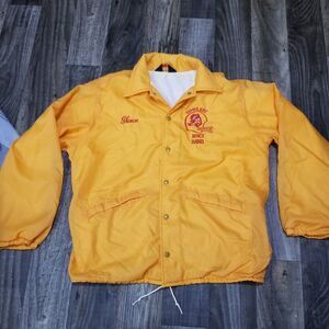 Tampa Bay Buccaneers Band Satin VTG Orange L Or XL 80s Pla-Jac See Measurements